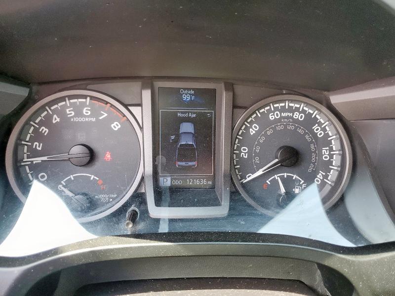 5TFAZ5CN9GX011045 - 2016 TOYOTA TACOMA DOUBLE CAB BLUE photo 9