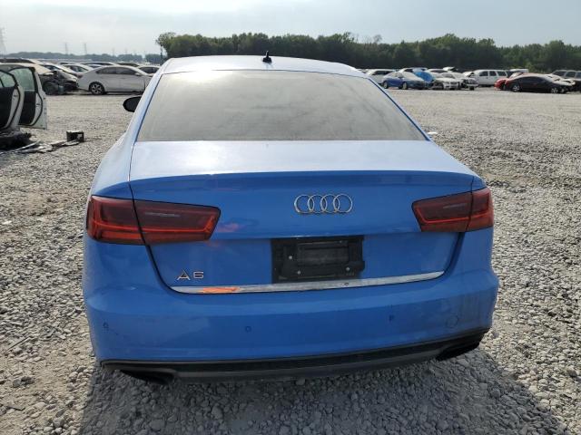 WAUDFAFC0GN041326 - 2016 AUDI A6 PREMIUM PLUS BLUE photo 6