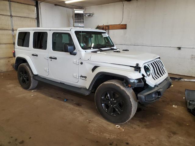 1C4HJXEN9LW244714 - 2020 JEEP WRANGLER U SAHARA 白色 照片 4