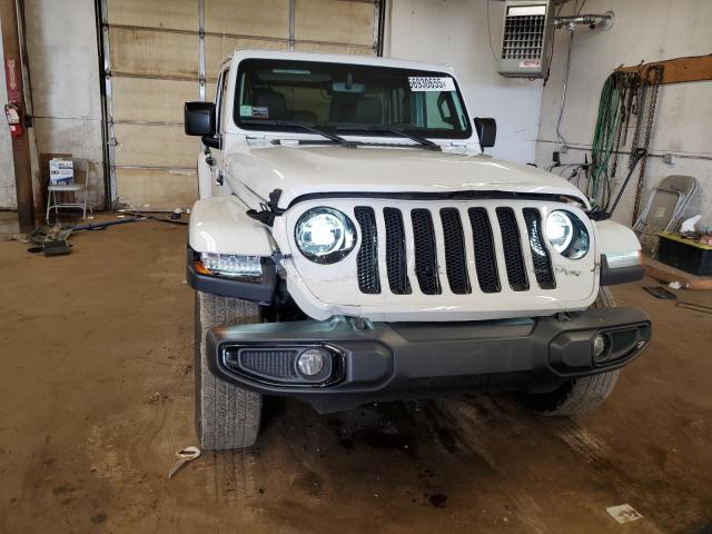 1C4HJXEN9LW244714 - 2020 JEEP WRANGLER U SAHARA 白色 照片 5