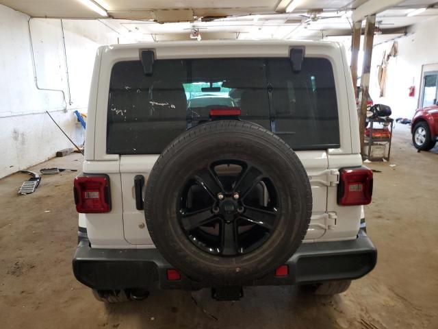 1C4HJXEN9LW244714 - 2020 JEEP WRANGLER U SAHARA 白色 照片 6