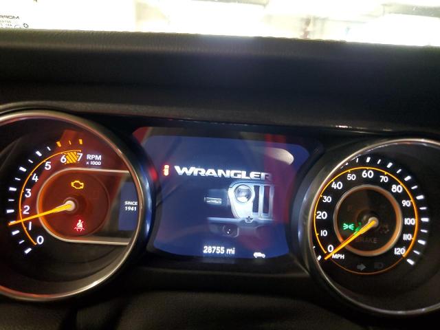 1C4HJXEN9LW244714 - 2020 JEEP WRANGLER U SAHARA 白色 照片 9