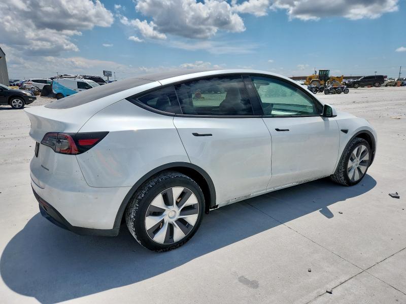 7SAYGDEE5RA255185 - 2024 TESLA MODEL Y 白色 照片 3