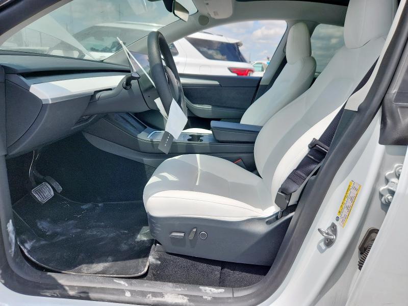 7SAYGDEE5RA255185 - 2024 TESLA MODEL Y 白色 照片 7