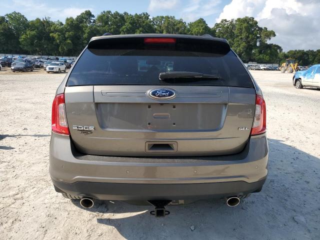 2FMDK3JC7DBE33112 - 2013 FORD EDGE SEL GRAY photo 6