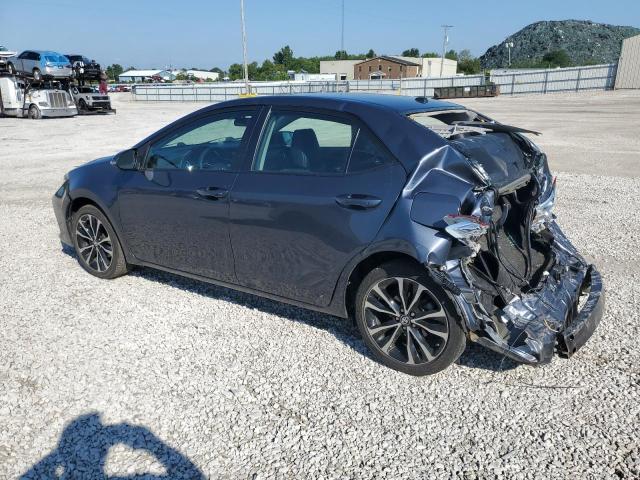 5YFBURHE6KP942970 - 2019 TOYOTA COROLLA L BLUE photo 2