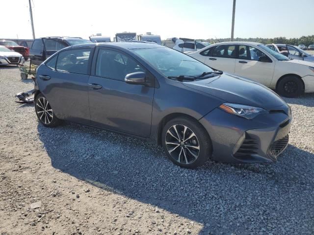 5YFBURHE6KP942970 - 2019 TOYOTA COROLLA L BLUE photo 4