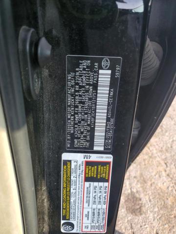 4T4BF3EK1BR121751 - 2011 TOYOTA CAMRY BASE BLACK photo 12