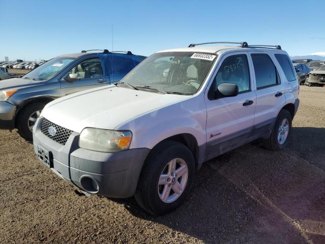 1FMYU96HX5KD54589 - 2005 FORD ESCAPE HEV WHITE photo 2