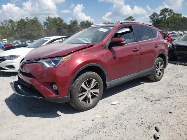 2T3RFREV4JW804037 - 2018 TOYOTA RAV4 ADVENTURE RED photo 1