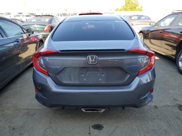 2HGFC2F89LH567528 - 2020 HONDA CIVIC SPORT SILVER photo 6