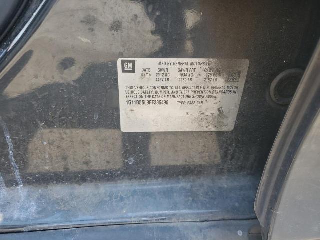 1G11B5SL9FF336490 - 2015 CHEVROLET MALIBU LS Boz foto 12