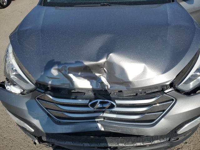 5XYZUDLB3GG345771 - 2016 HYUNDAI SANTA FE S GRAY photo 11