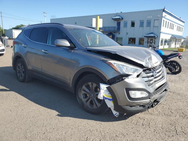 5XYZUDLB3GG345771 - 2016 HYUNDAI SANTA FE S GRAY photo 4