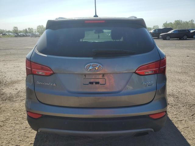 5XYZUDLB3GG345771 - 2016 HYUNDAI SANTA FE S GRAY photo 6