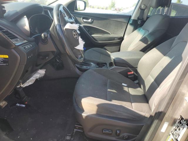 5XYZUDLB3GG345771 - 2016 HYUNDAI SANTA FE S GRAY photo 7