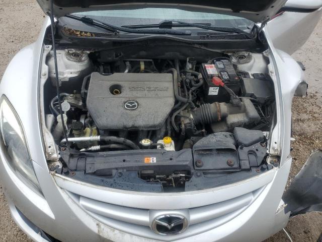 1YVHZ8BH6C5M09275 - 2012 MAZDA 6 I ვერცხლისფერი ფოტო 11