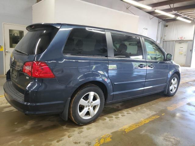 2V8HW34109R501936 - 2009 VOLKSWAGEN ROUTAN SE BLUE photo 3