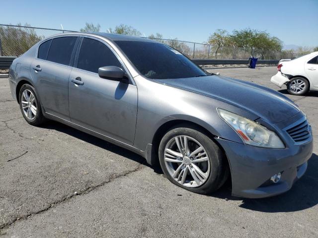JN1CV6AP9DM723506 - 2013 INFINITI G37 BASE GRAY photo 4