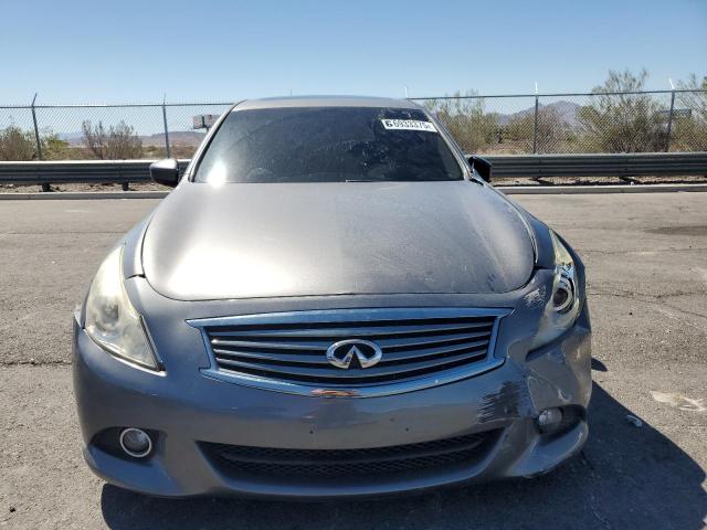 JN1CV6AP9DM723506 - 2013 INFINITI G37 BASE GRAY photo 5