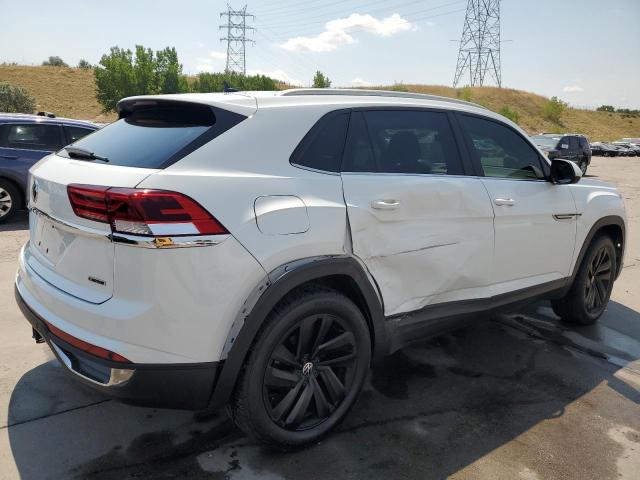 1V21E2CA1LC221260 - 2020 VOLKSWAGEN ATLAS CROS SE WHITE photo 3