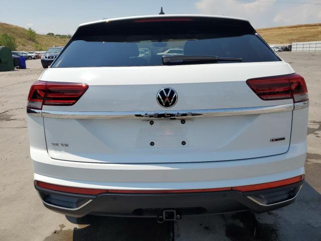 1V21E2CA1LC221260 - 2020 VOLKSWAGEN ATLAS CROS SE WHITE photo 6