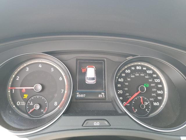 1V21E2CA1LC221260 - 2020 VOLKSWAGEN ATLAS CROS SE WHITE photo 9