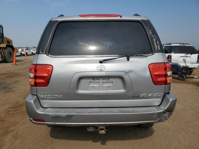 5TDBT44AX4S205290 - 2004 TOYOTA SEQUOIA SR5 银色 照片 6