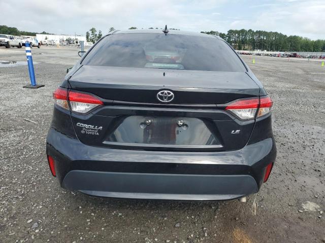 5YFEPMAE4NP378757 - 2022 TOYOTA COROLLA LE BLACK photo 6