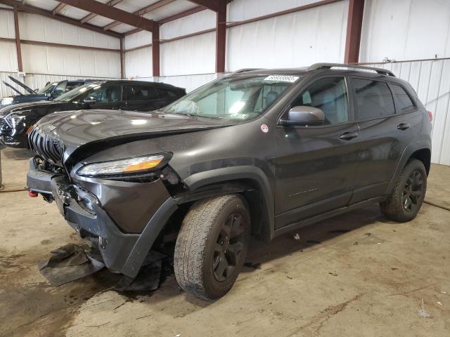1C4PJMBS1FW501888 - 2015 JEEP CHEROKEE TRAILHAWK CHARCOAL photo 1