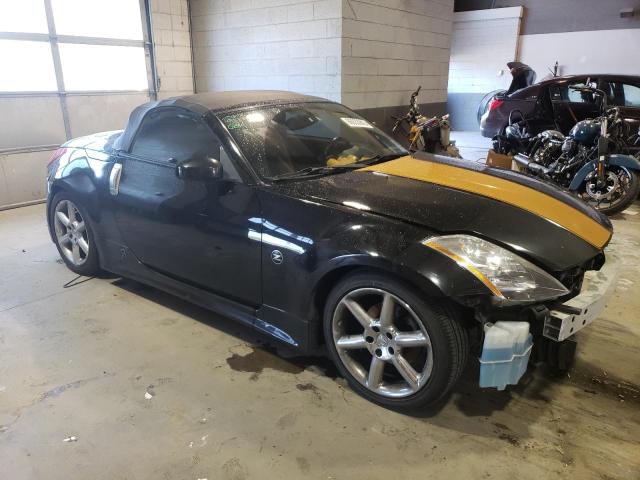 JN1AZ36A34M251110 - 2004 NISSAN 350Z ROADSTER BLACK photo 4