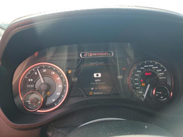 1C6SRFLT1KN785441 - 2019 RAM 1500 REBEL WHITE photo 9