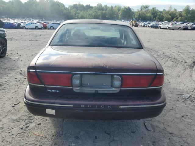 1G4HP52K4VH437949 - 1997 BUICK LESABRE CUSTOM MAROON photo 6