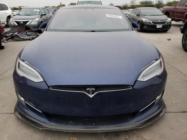5YJSA1E22LF415672 - 2020 TESLA MODEL S Կապույտ լուսանկար 11