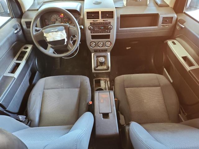 1J8FT47W88D785366 - 2008 JEEP COMPASS SPORT BLACK photo 8