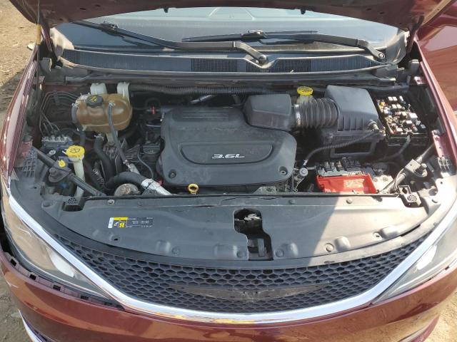 2C4RC1EG7HR577104 - 2017 CHRYSLER PACIFICA TOURING L PLUS BURGUNDY photo 11