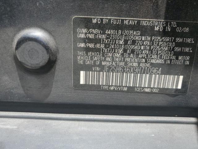 JF2SH636X9H710964 - 2009 SUBARU FORESTER 2.5X PREMIUM 灰色 照片 14
