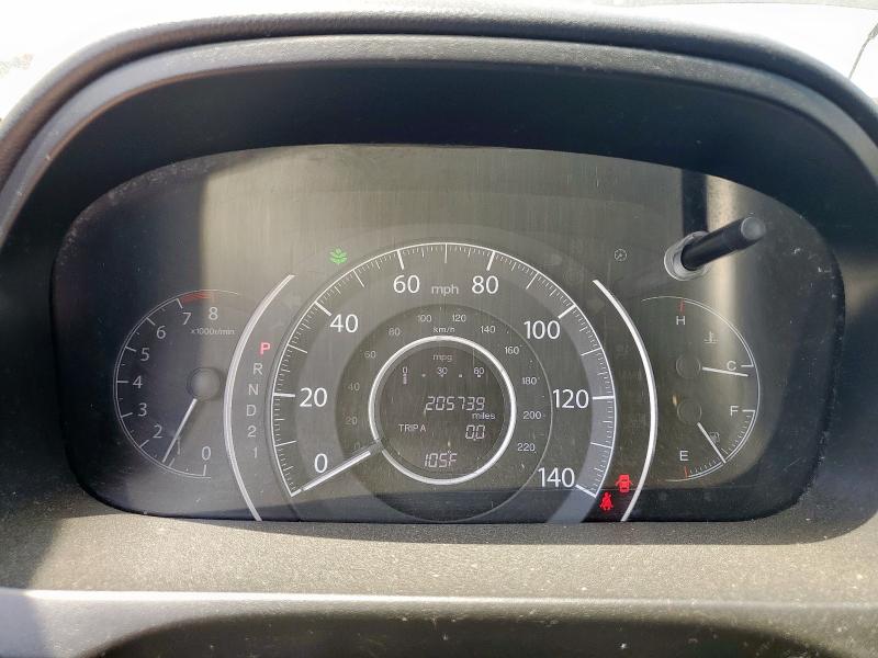 5J6RM3H72CL045856 - 2012 HONDA CR-V EXL 黑色 照片 9