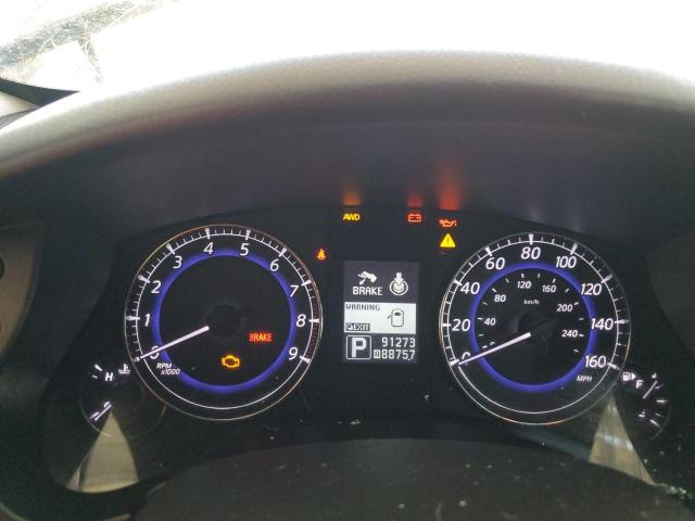 JN1AJ0HR2CM450592 - 2012 INFINITI EX35 BASE Արծաթագույն լուսանկար 9