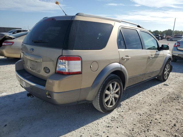 1FMDK02W38GA22635 - 2008 FORD TAURUS X SEL BEIGE photo 3