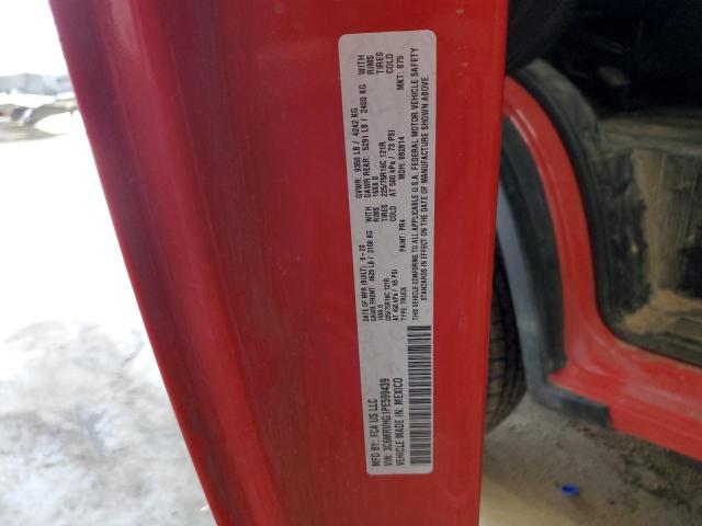 3C6MRVHG1PE599439 - 2023 RAM PROMASTER 3500 HIGH أحمر صورة 13