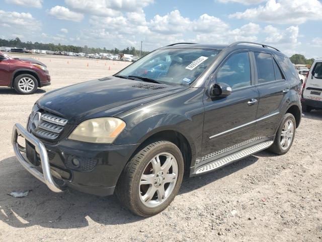 4JGBB86E07A274240 - 2007 MERCEDES-BENZ ML 350 BLACK photo 1