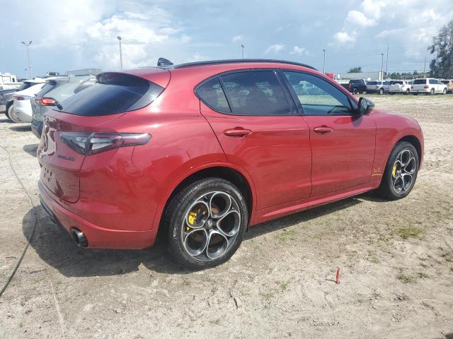 ZASPAKBNXM7D13738 - 2021 ALFA ROMEO STELVIO TI RED photo 3
