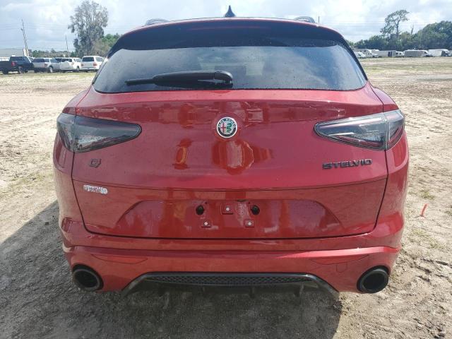 ZASPAKBNXM7D13738 - 2021 ALFA ROMEO STELVIO TI RED photo 6