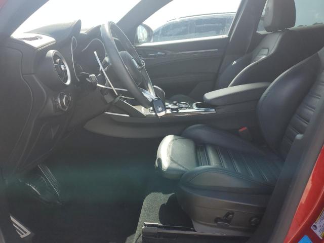 ZASPAKBNXM7D13738 - 2021 ALFA ROMEO STELVIO TI RED photo 7