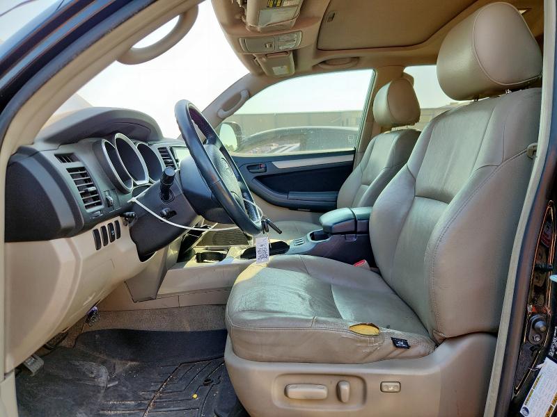 JTEZT14R378012311 - 2007 TOYOTA 4RUNNER SR5 BLACK photo 7