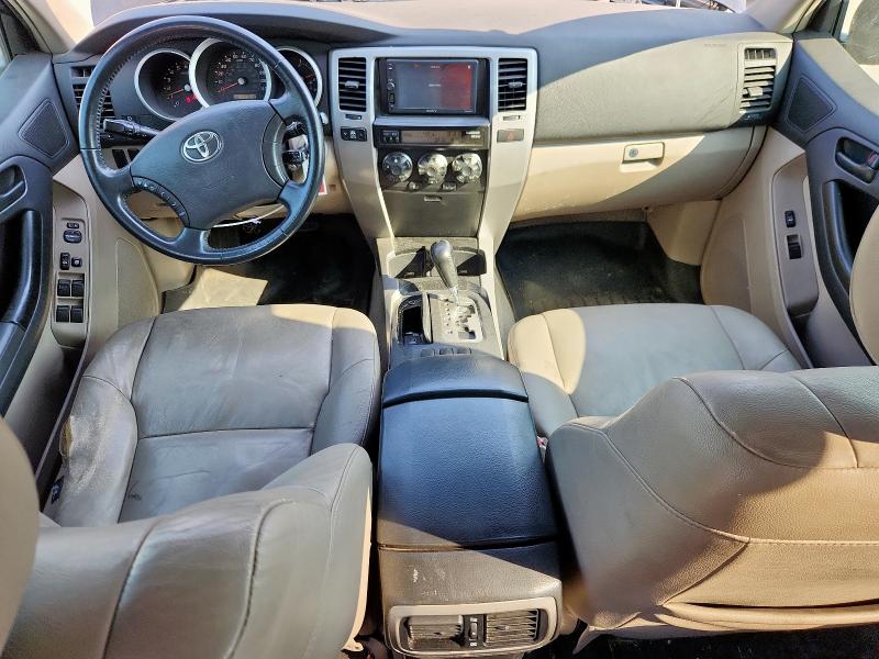 JTEZT14R378012311 - 2007 TOYOTA 4RUNNER SR5 BLACK photo 8