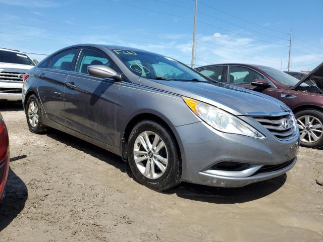 5NPEB4AC9CH355157 - 2012 HYUNDAI SONATA GLS GRAY photo 4