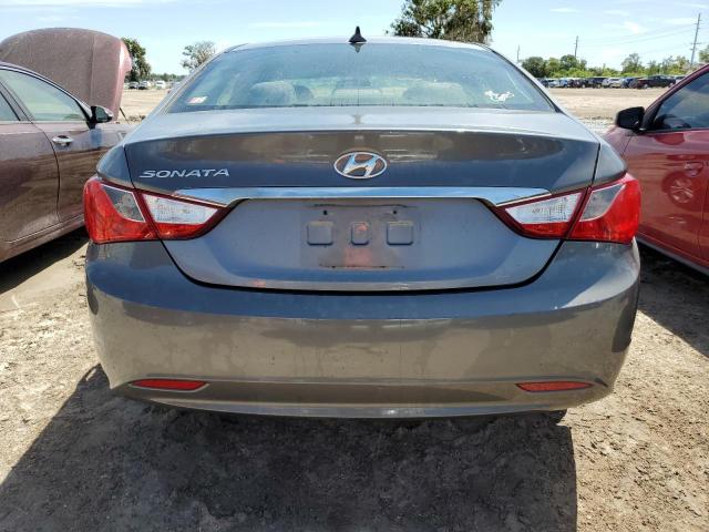 5NPEB4AC9CH355157 - 2012 HYUNDAI SONATA GLS GRAY photo 6