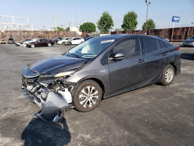 JTDKAMFP1M3185410 - 2021 TOYOTA PRIUS PRIM LE GRAY photo 1